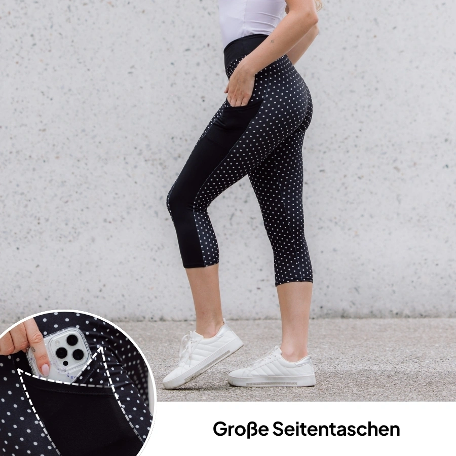 Capri-Leggings mit Taschen Dits