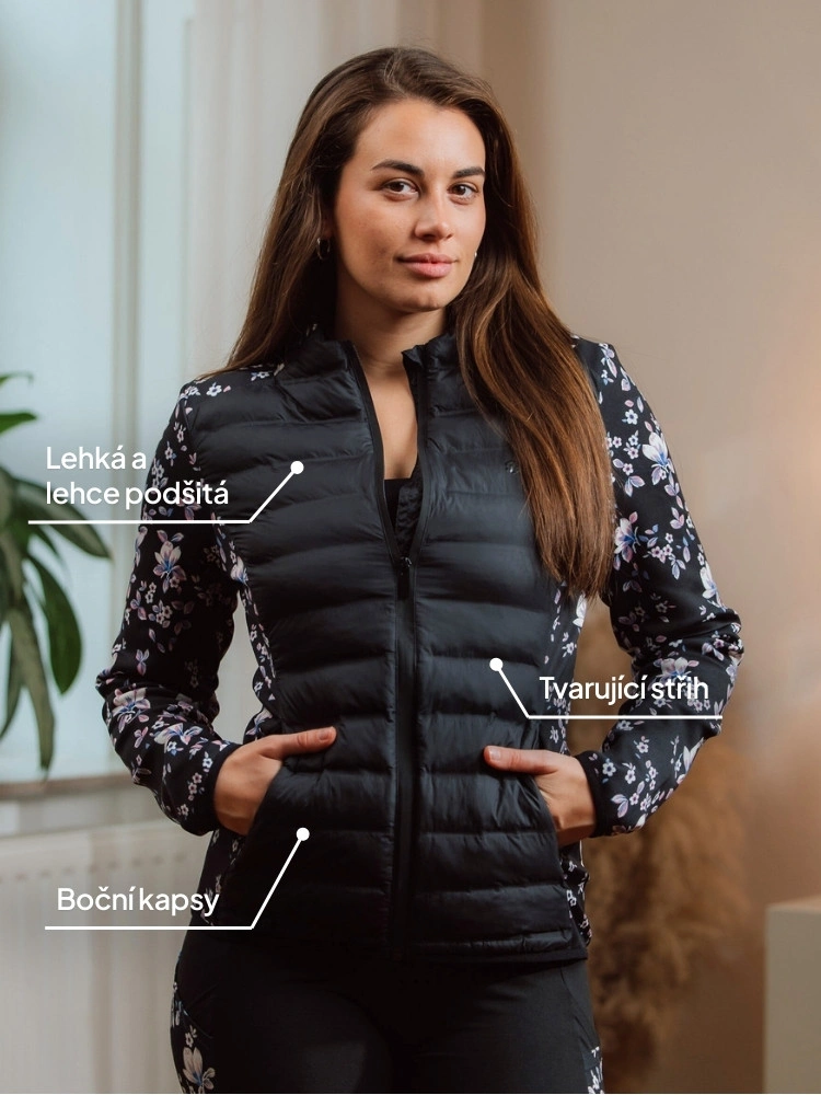 Polstrovaný svetr Midnight