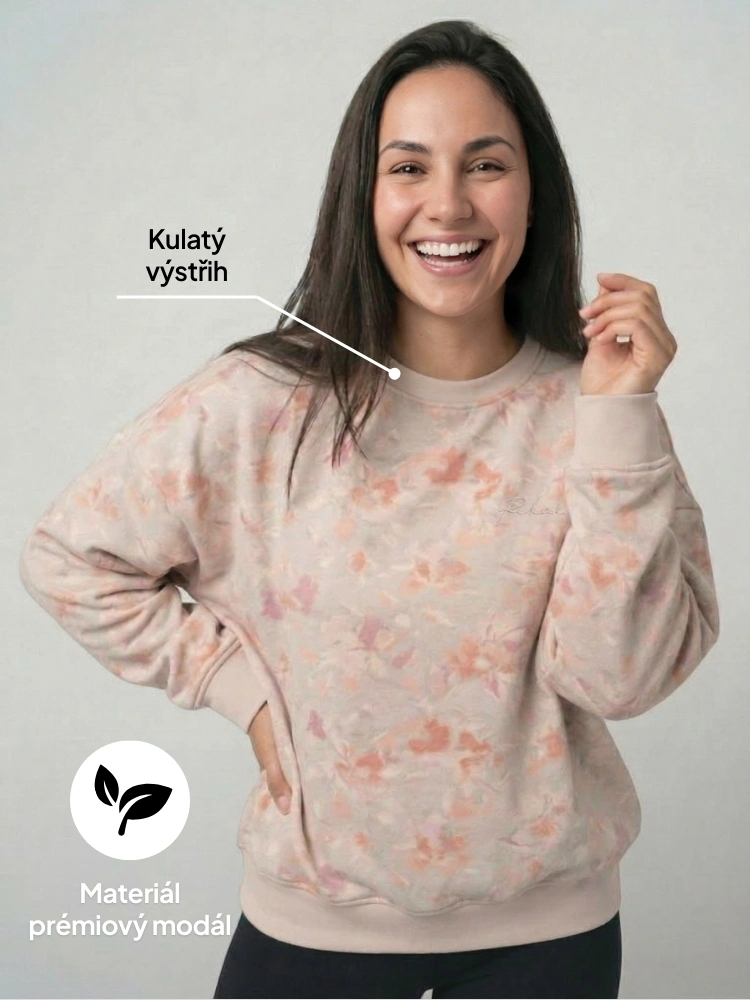 Modal oversized mikina Poeme