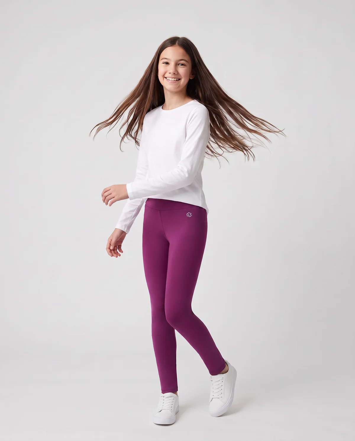 Dětské legíny Purple Love