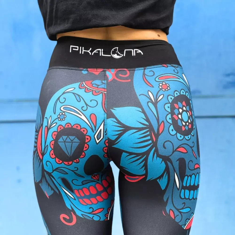 Sugar Skull Capri