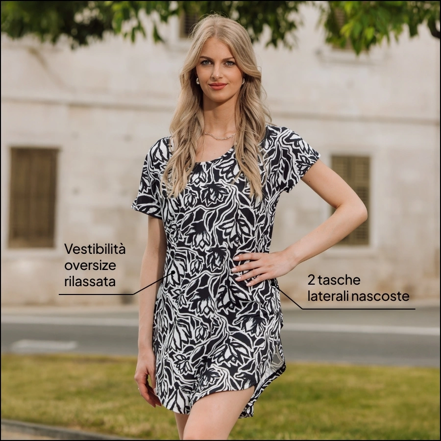 Vestito Tunica Noir