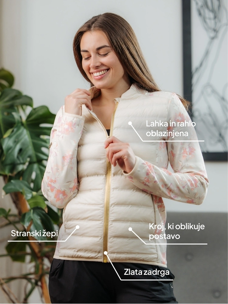 Podložena jopa Poeme