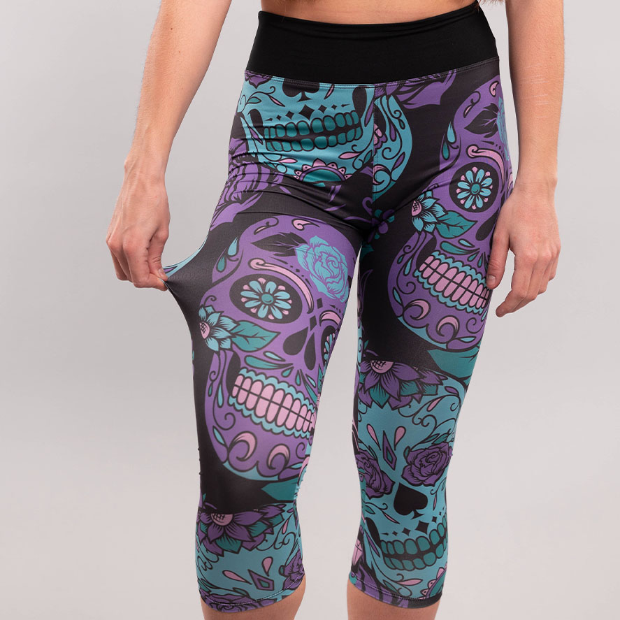  Customer reviews: Constantly Varied Gear Women's Sugar  Skull Leggings (XL)