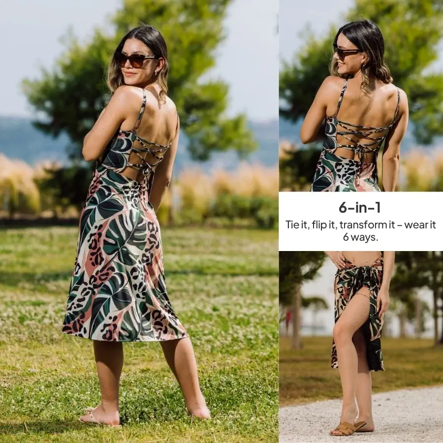 SunFlip dress 6-in-1 Bali