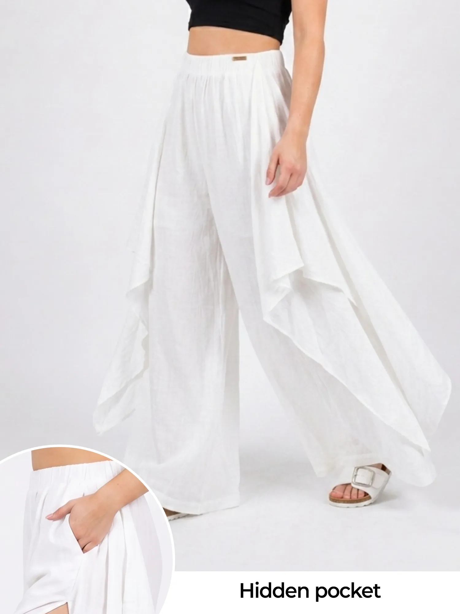 Holiday Pants White